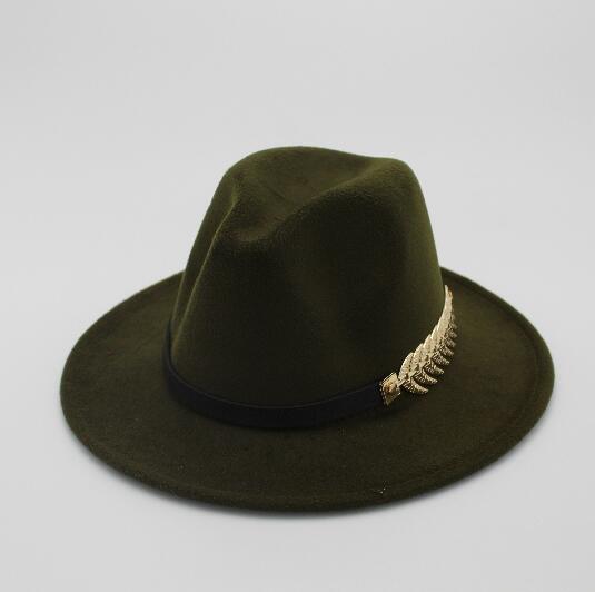 Libertad - Fedora hat with feather decoration