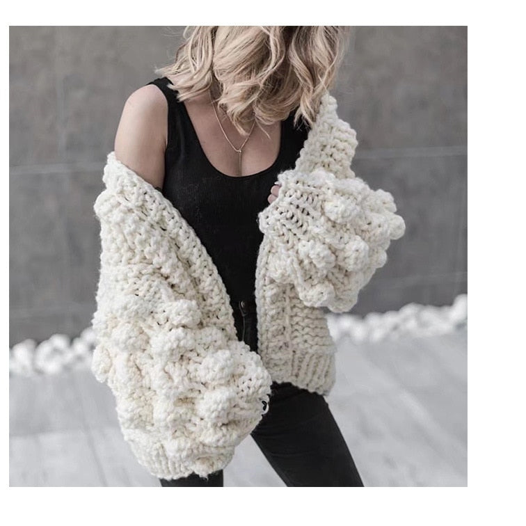 Mel - Crochet Knitted Cardigan – ponchoandsombrero
