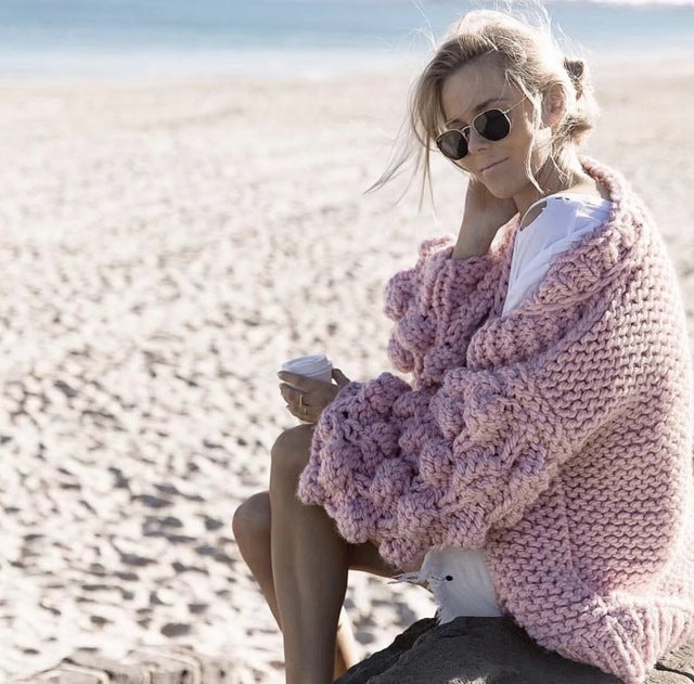 Mel - Crochet Knitted Cardigan