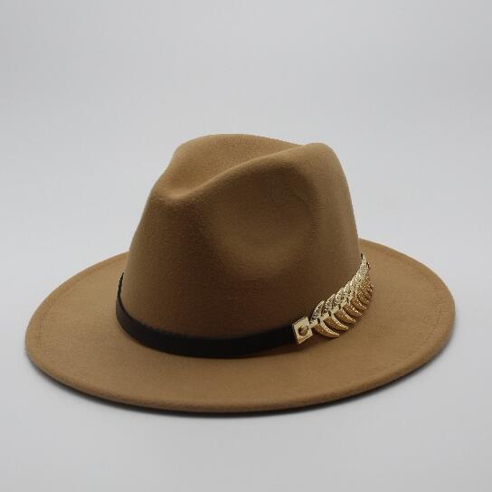 Libertad - Fedora hat with feather decoration