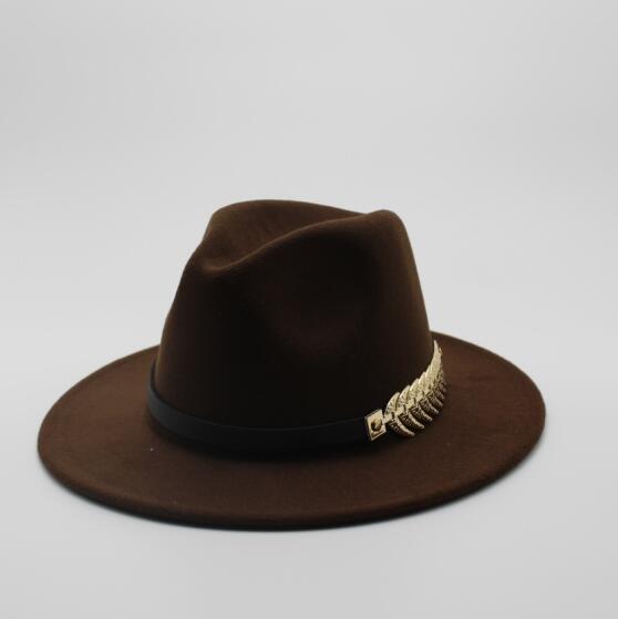 Libertad - Fedora hat with feather decoration