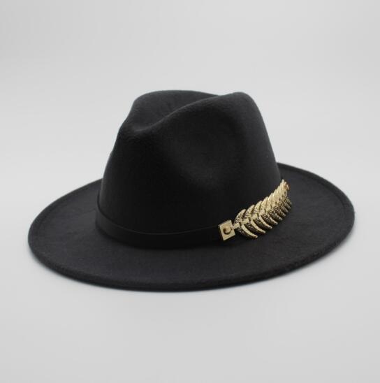 Libertad - Fedora hat with feather decoration