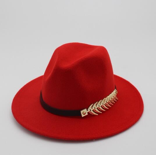 Libertad - Fedora hat with feather decoration