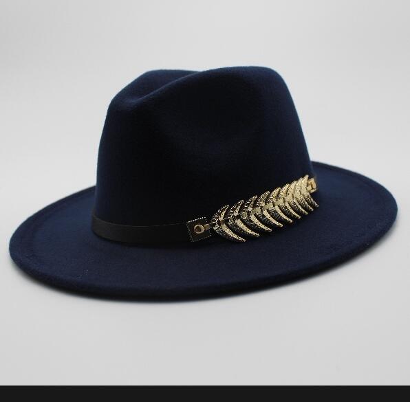 Libertad - Fedora hat with feather decoration