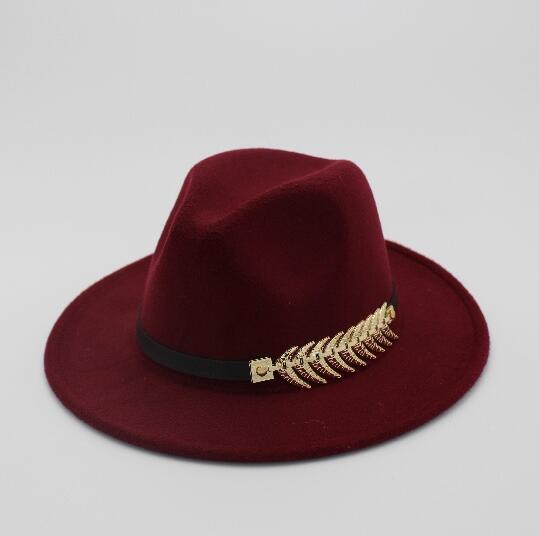 Libertad - Fedora hat with feather decoration