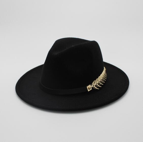 Libertad - Fedora hat with feather decoration