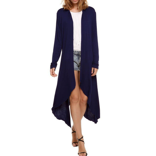 Sam - Long Cardigan in 11 colors