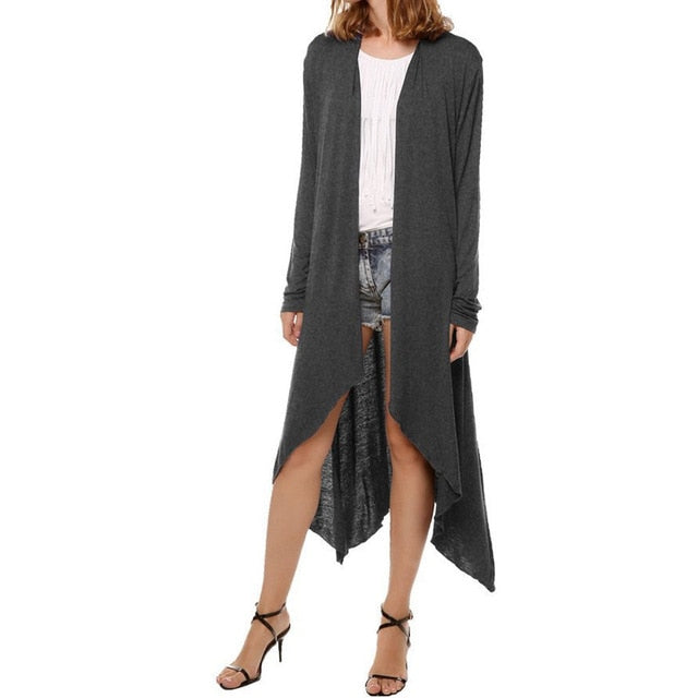 Sam - Long Cardigan in 11 colors