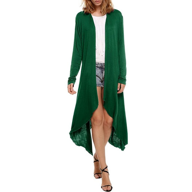 Sam - Long Cardigan in 11 colors