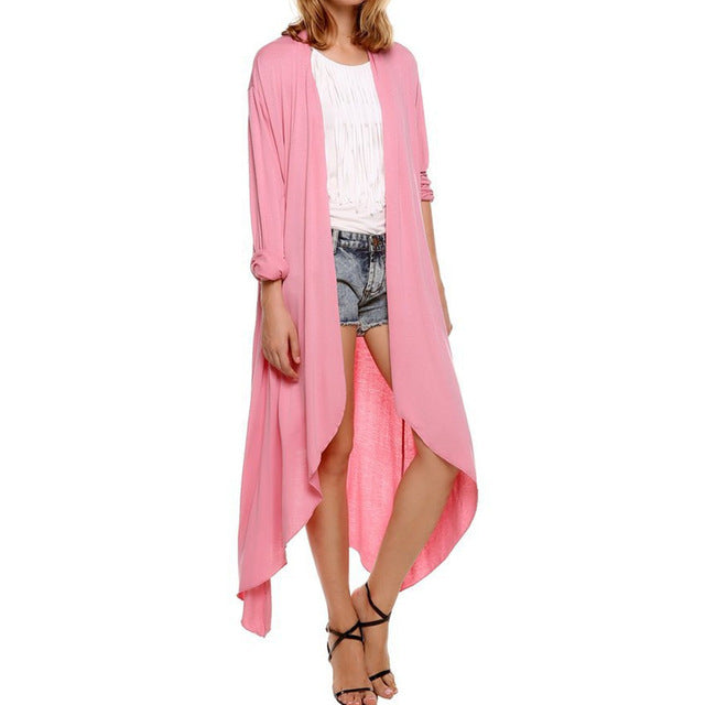 Sam - Long Cardigan in 11 colors