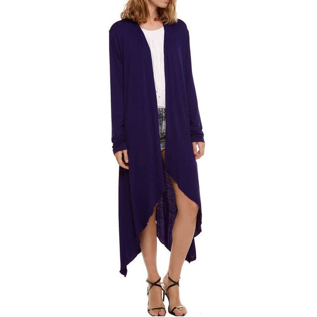 Sam - Long Cardigan in 11 colors