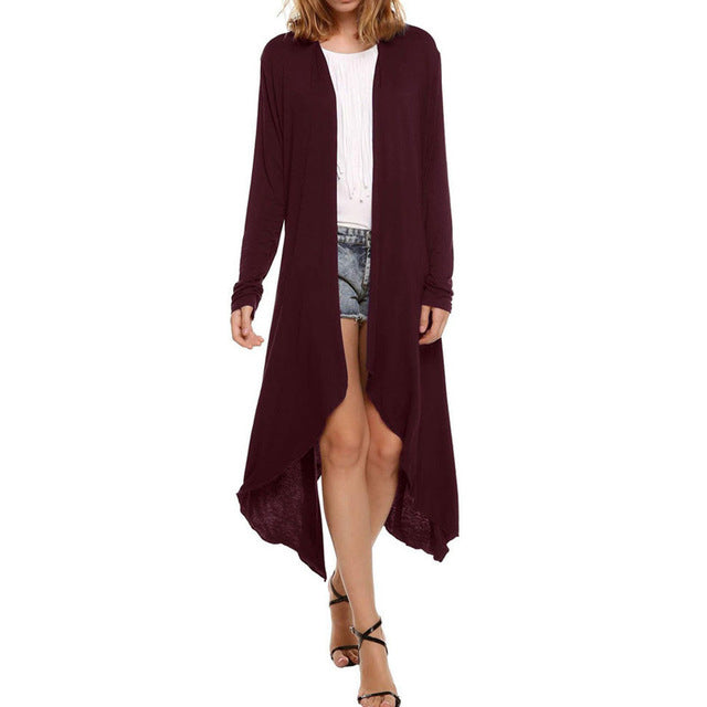 Sam - Long Cardigan in 11 colors