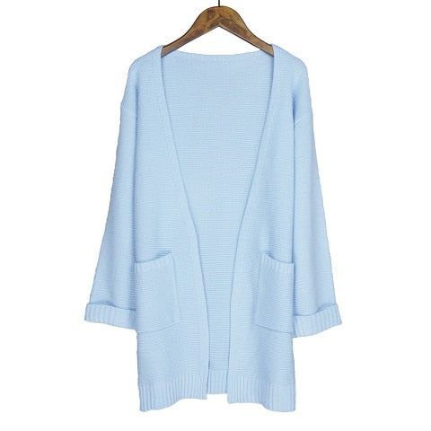 Lanna - Oversized long knitted cardigan