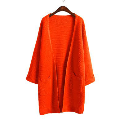 Lanna - Oversized long knitted cardigan