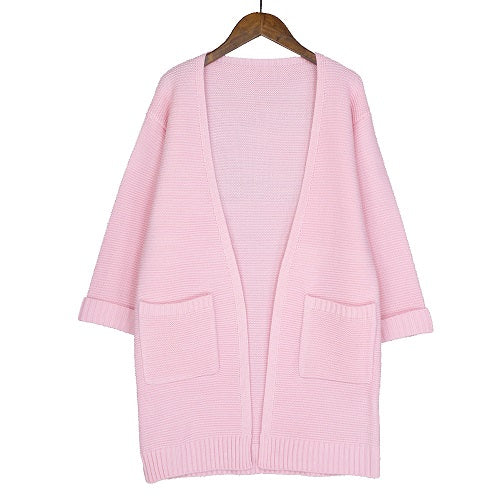 Lanna - Oversized long knitted cardigan