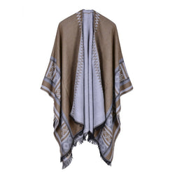 Kalani - Thick stamped poncho