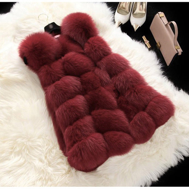 Farra - Faux Fur Winter Vest