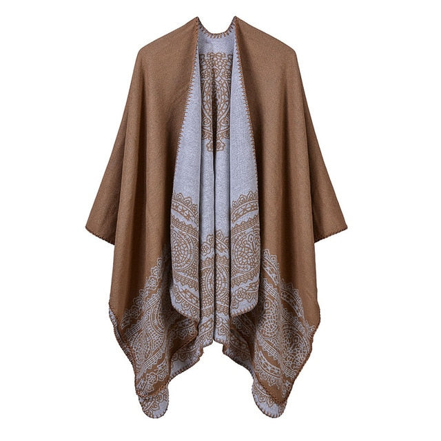 Gabriela - Vintage looking poncho – Poncho and Sombrero