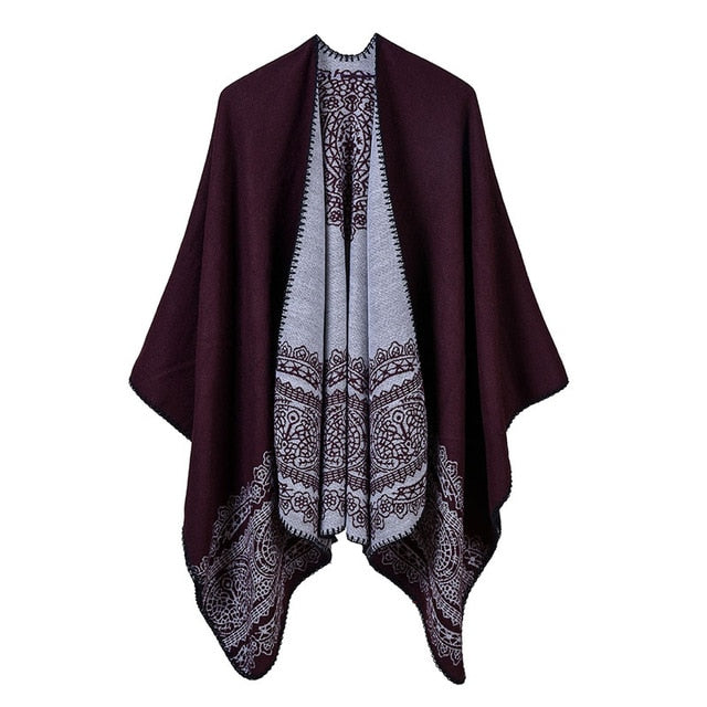 Gabriela - Vintage looking poncho