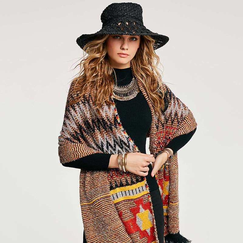 Jessica - Long Boho Wrap