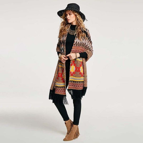 Jessica - Long Boho Wrap