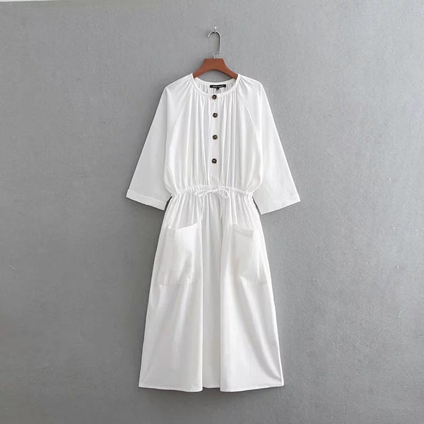 Linda - Casual Cotton dress