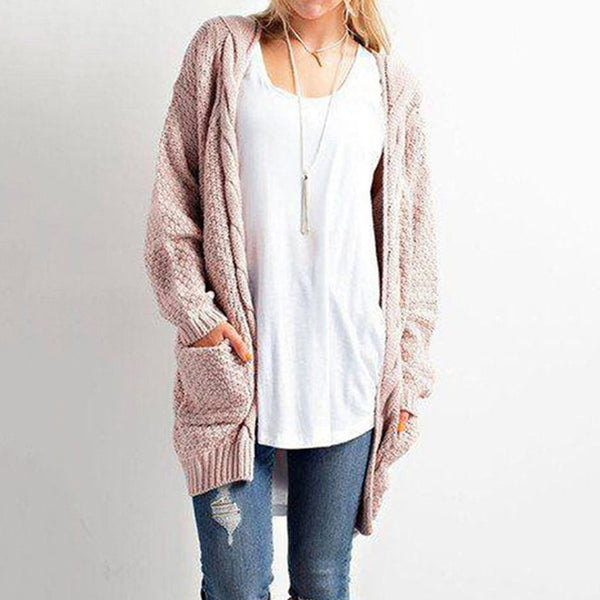 Daria - Long open cardigan (11 colours available)