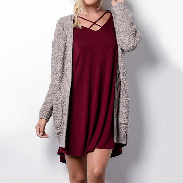 Daria - Long open cardigan (11 colours available)