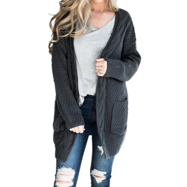 Daria - Long open cardigan (11 colours available)