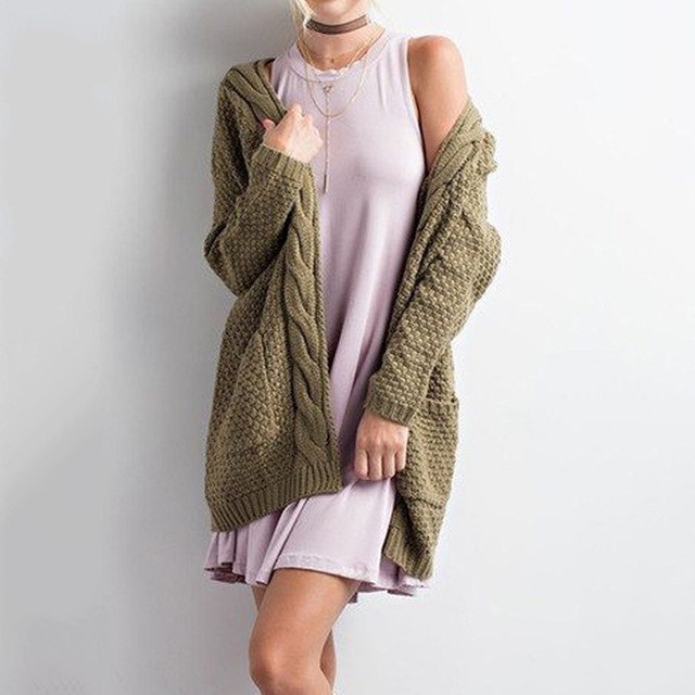 Daria - Long open cardigan (11 colours available)