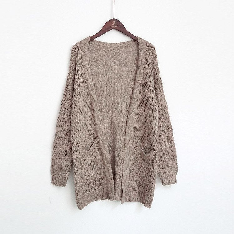 Daria - Long open cardigan (11 colours available)