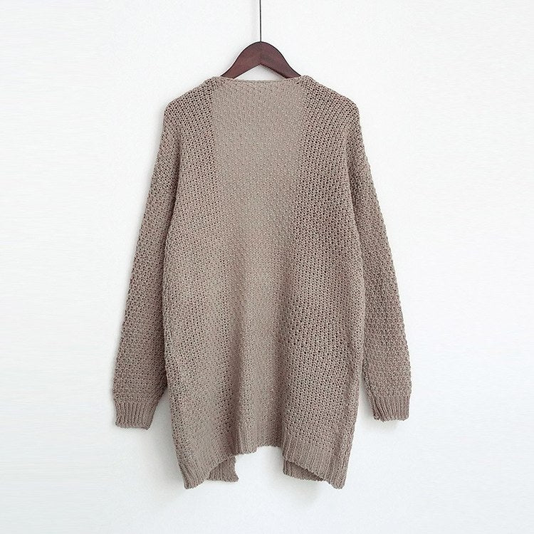 Daria - Long open cardigan (11 colours available)