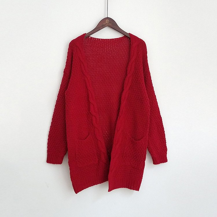 Daria - Long open cardigan (11 colours available)