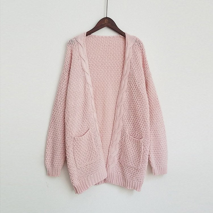 Daria - Long open cardigan (11 colours available)