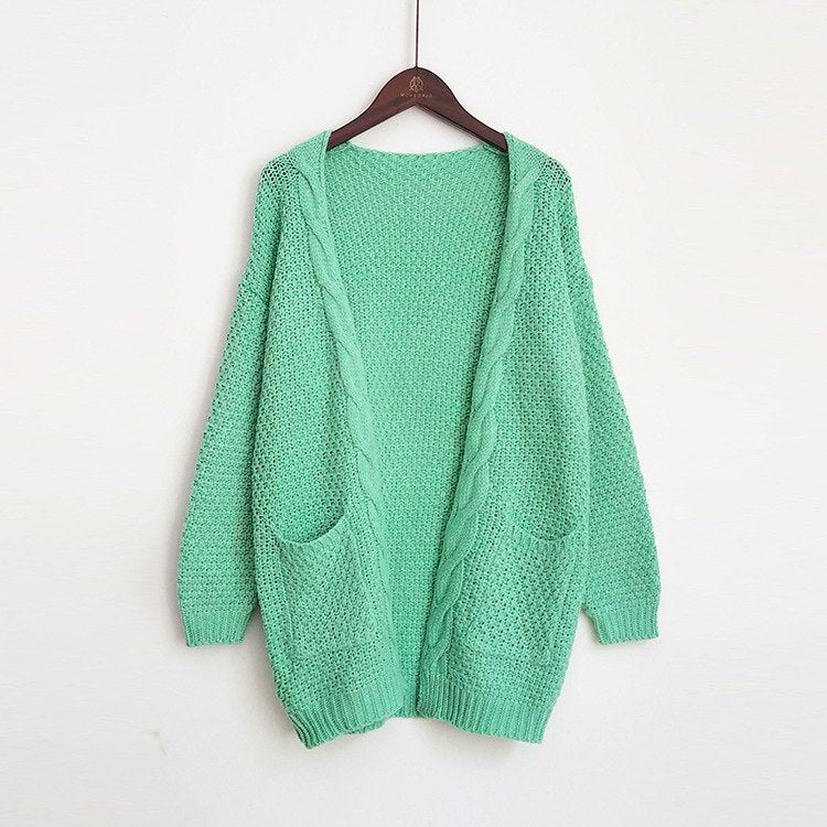 Daria - Long open cardigan (11 colours available)