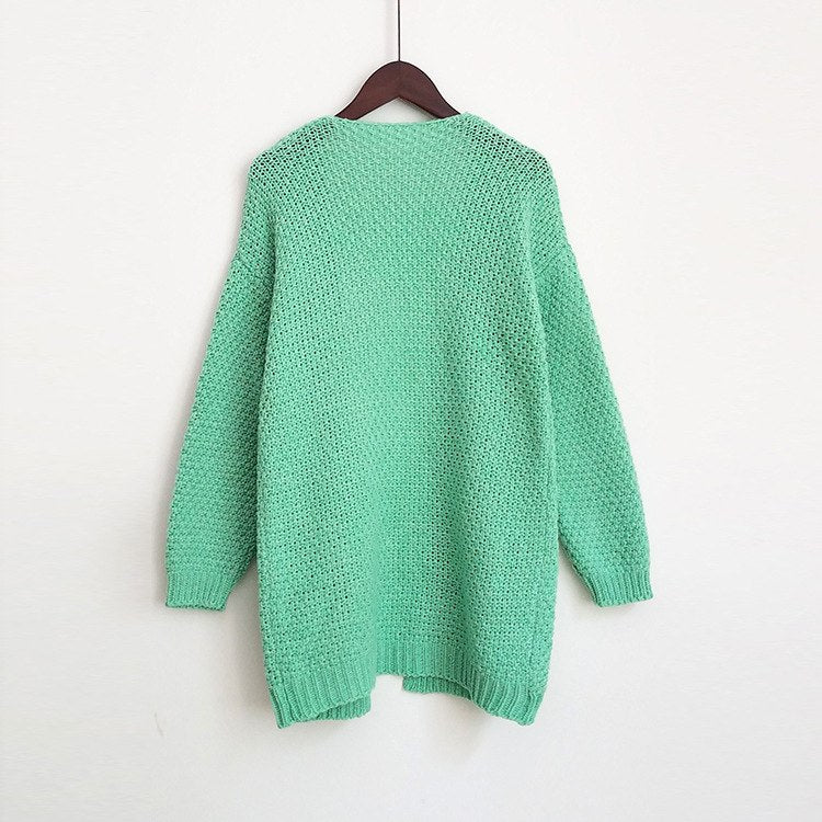 Daria - Long open cardigan (11 colours available)