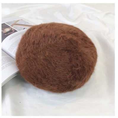 Rabbit Fur Beret